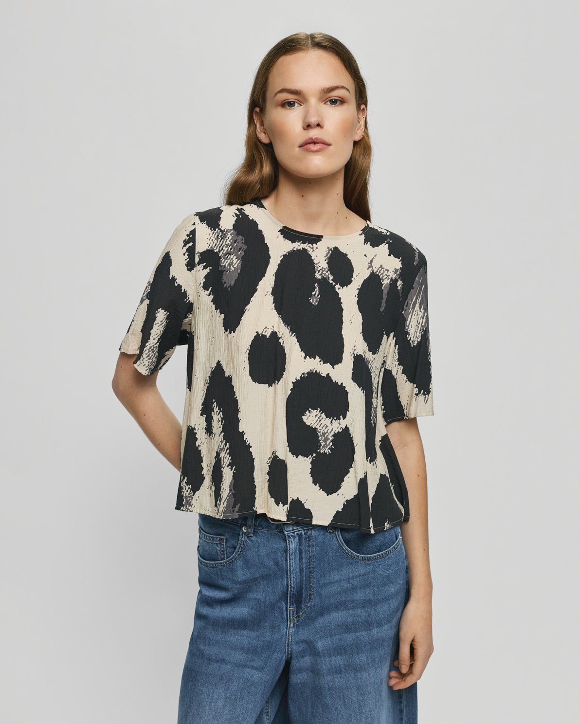 MOSS COPENHAGEN Bluse Karalie Jusia