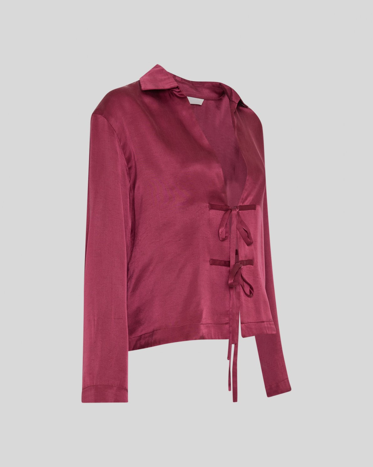 MOSS COPENHAGEN Bluse Shaelan mit Bindedetails