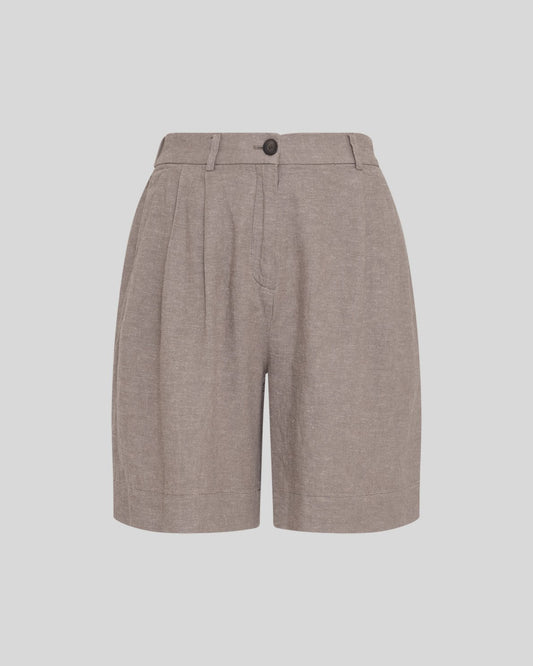 MOSS COPENHAGEN Leinen-Mix Short Viana Ginia