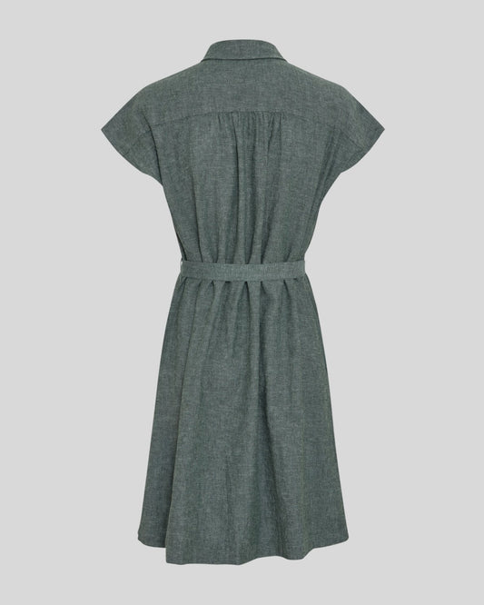 MOSS COPENHAGEN Leinenmix-Kleid Viana Ginia