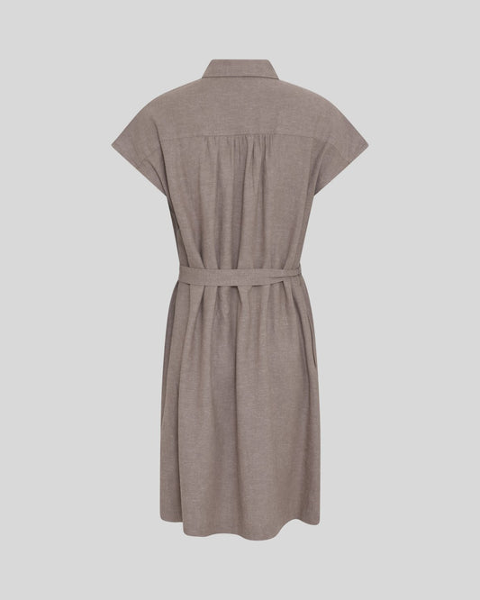MOSS COPENHAGEN Leinenmix-Kleid Viana Ginia
