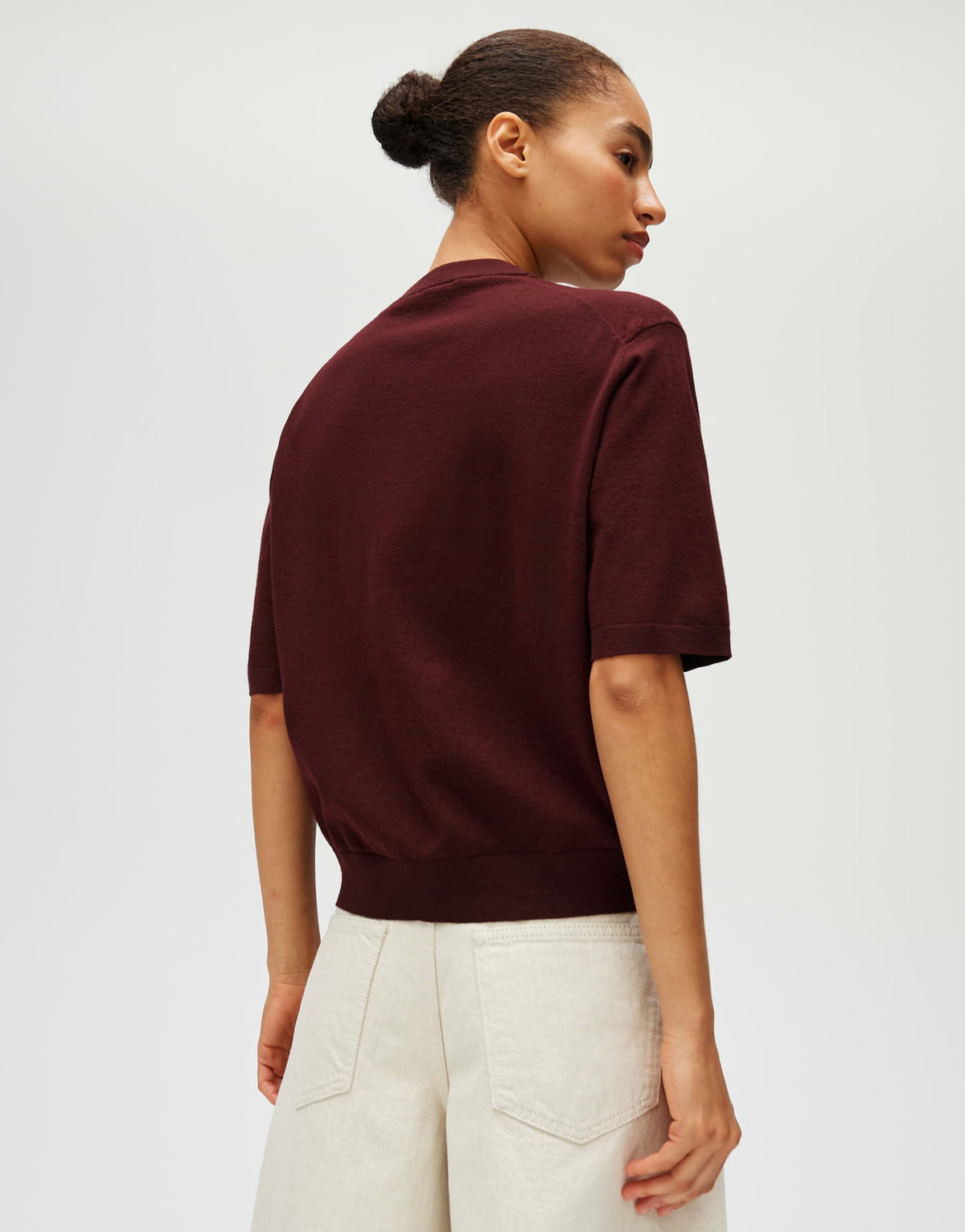 OPUS Kurzarmpullover Pimsi