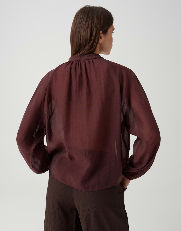 OPUS Langarmbluse Fabrielle