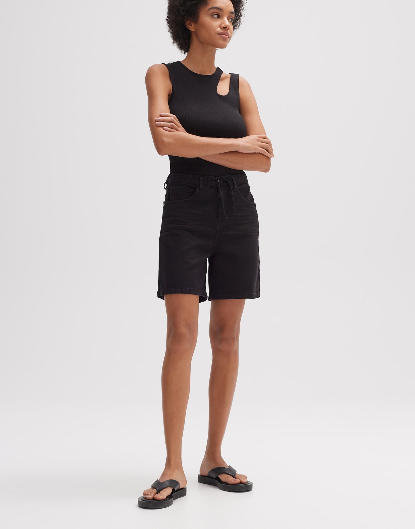 OPUS Jeansshort Louis