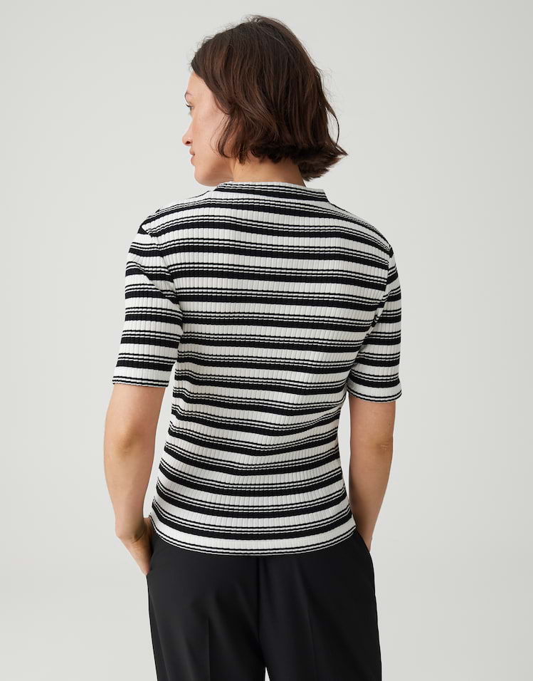 OPUS Kurzarmshirt Sokira