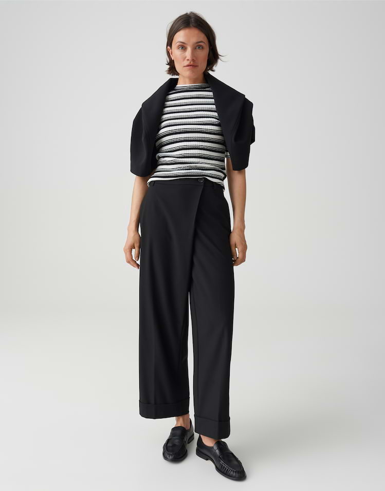 OPUS Kurzarmshirt Sokira