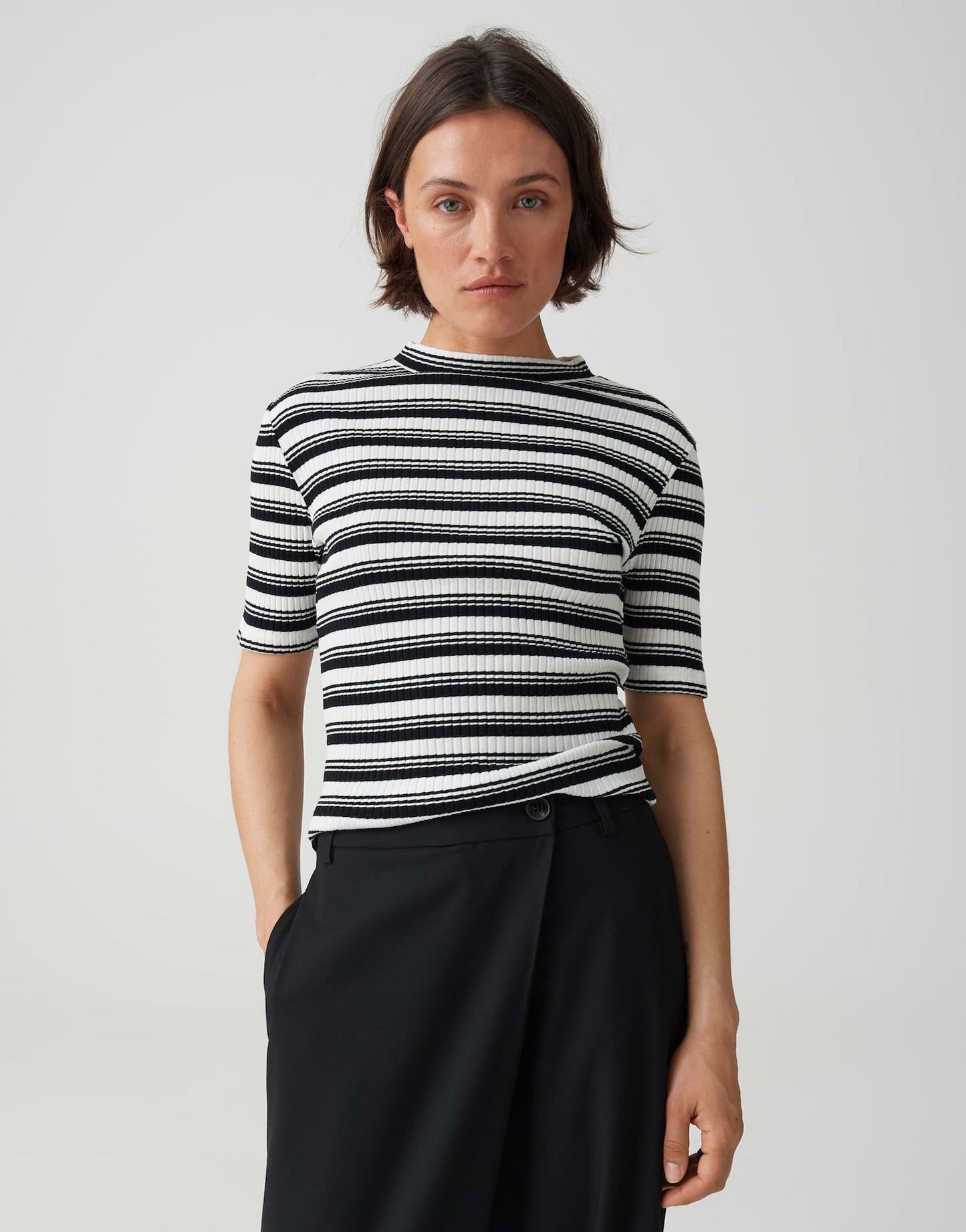 OPUS Kurzarmshirt Sokira