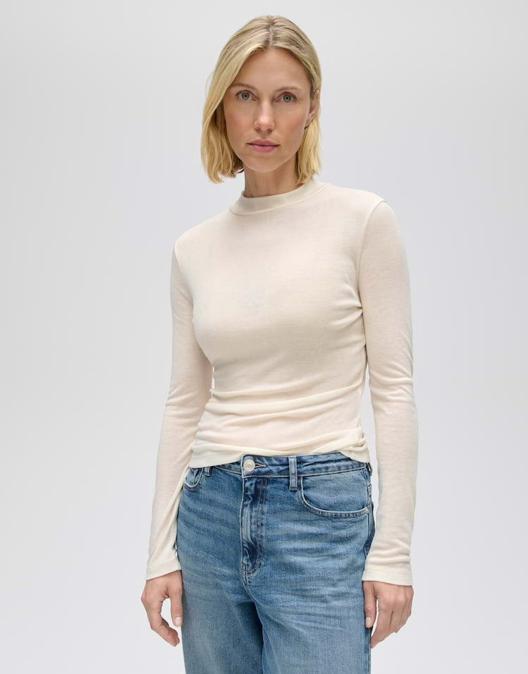 OPUS Wollmix Stehkragenshirt Sewolli