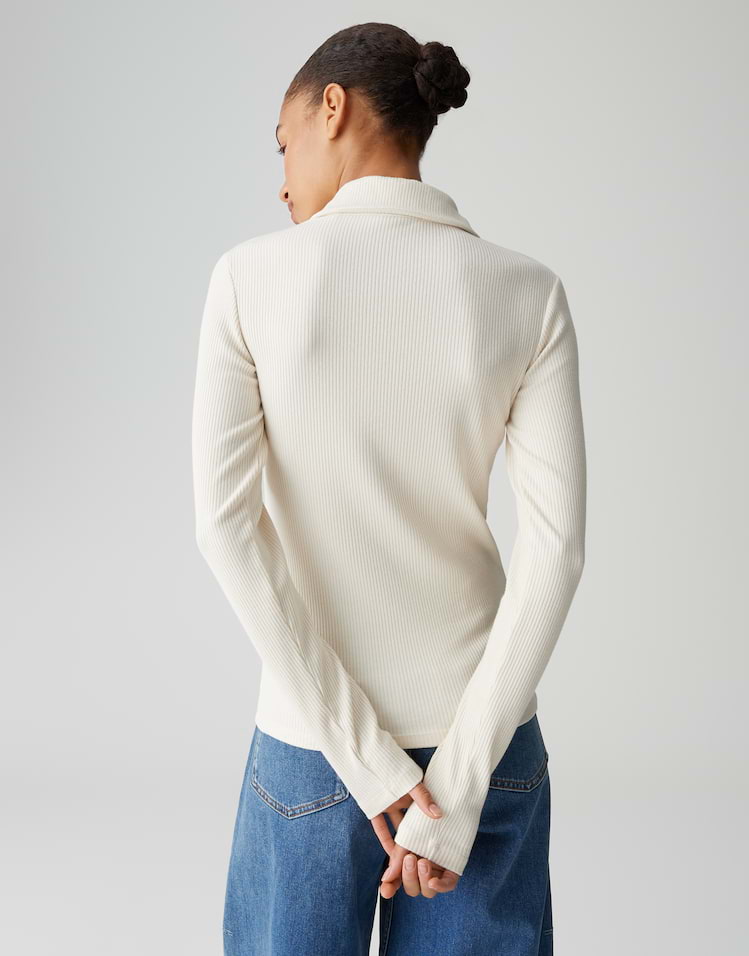 OPUS Langarm Poloshirt Sulona