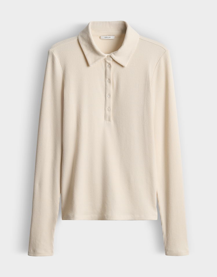 OPUS Langarm Poloshirt Sulona