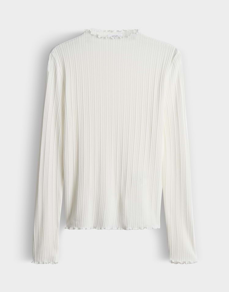 OPUS semitransparentes Longsleeve Sivi