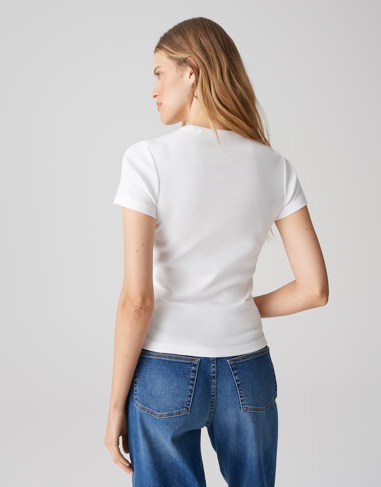 OPUS Kurzarmshirt Samuna