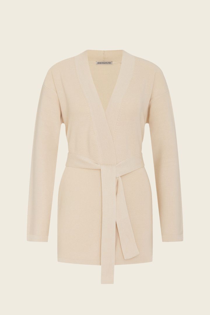 DRYKORN Strickjacke mit Gürtel Vemona