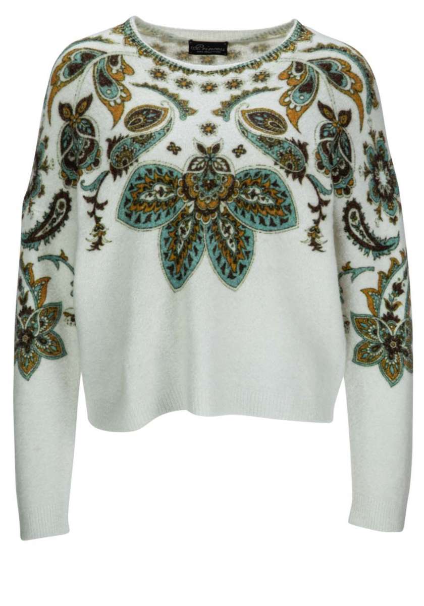 PRINCESS Pullover mit Paisley