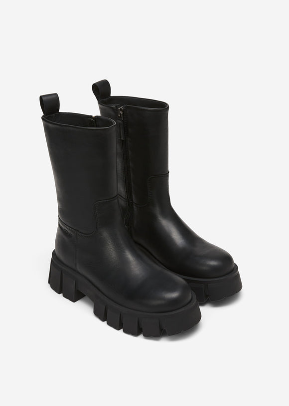 MARC O`POLO Chunky-Boot aus softem Kalbsleder
