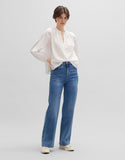 OPUS Wide-Leg Jeans Mivy