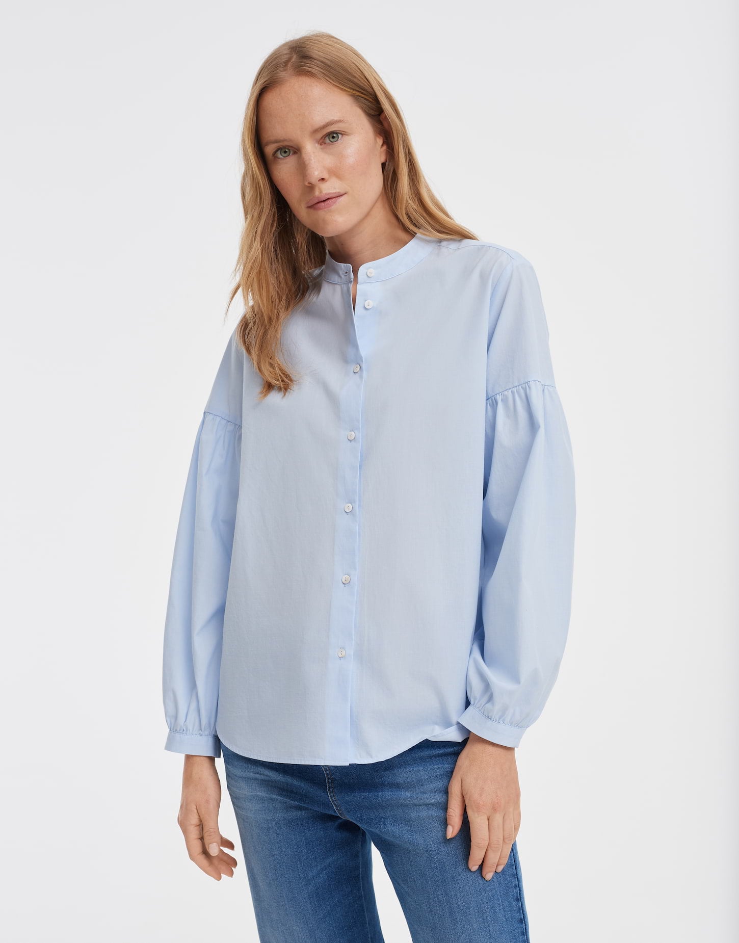 OPUS Stehkragenbluse FOTANA – invito