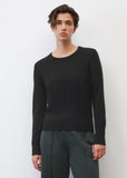 MARC O`POLO Rundhals-Feinstick-Pullover mit Kaschmirwolle