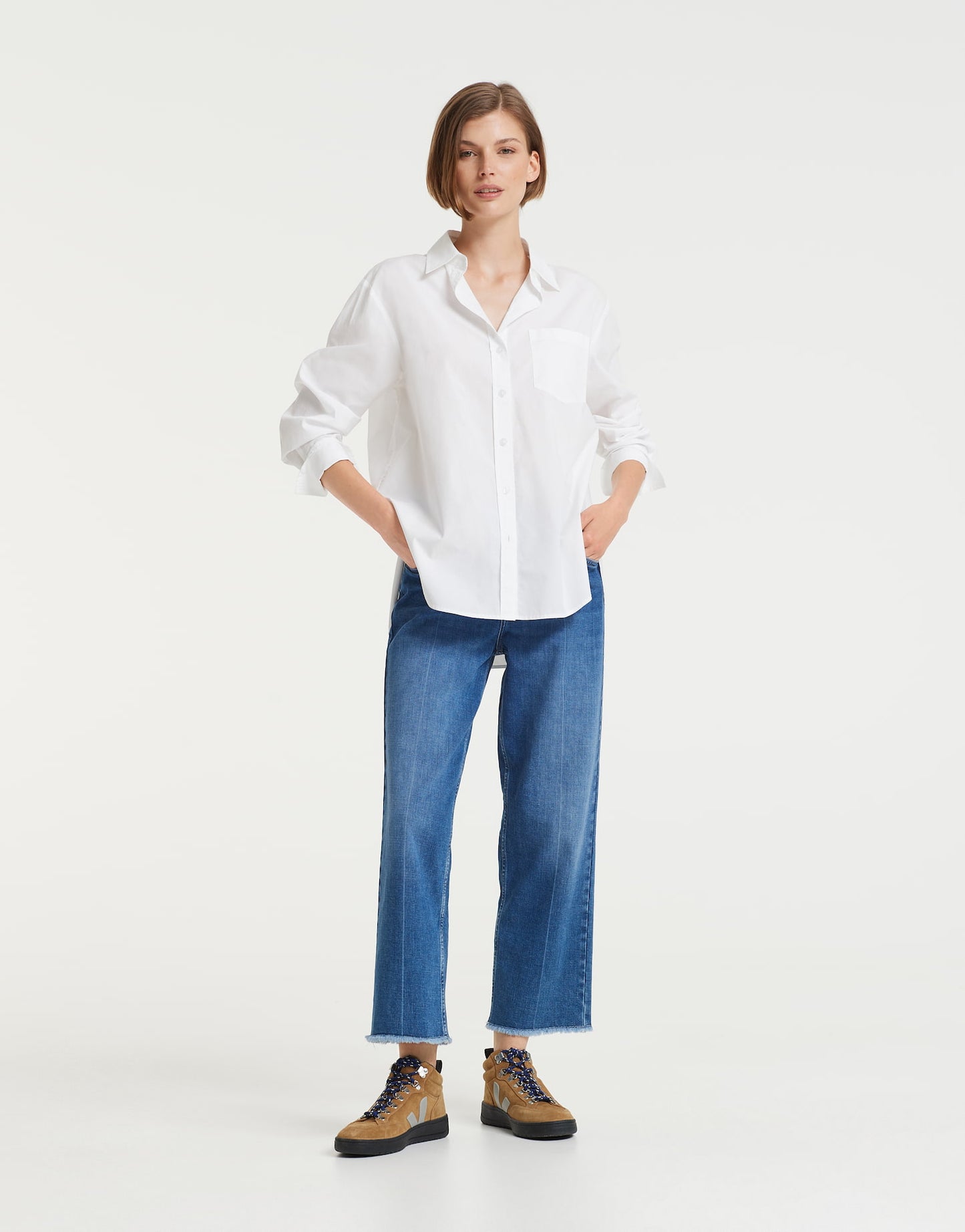 OPUS Baumwollbluse Farubi